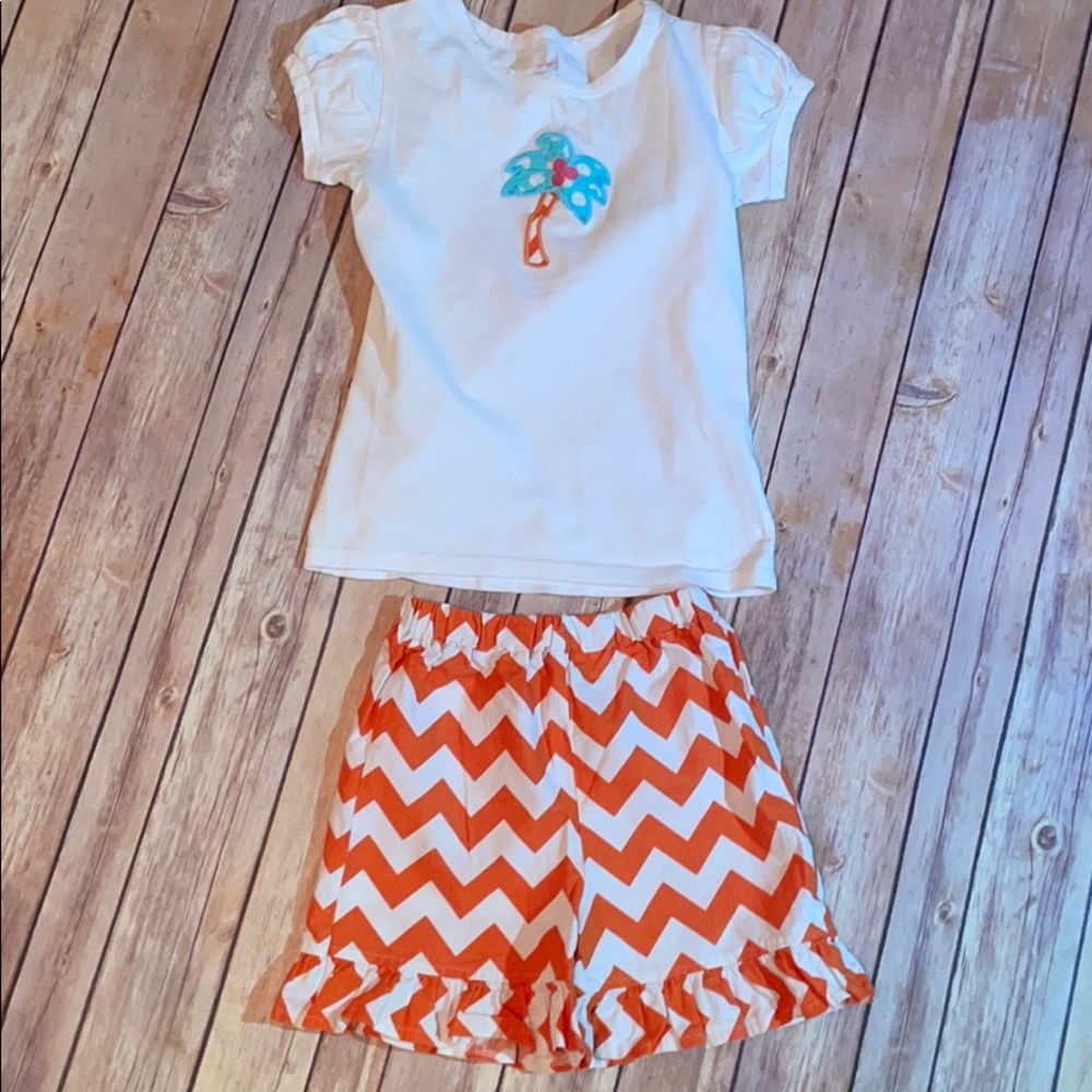 Shirt and shorts outfit